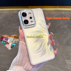 Ốp Lưng Cho Oppo Reno 14 13 Pro 5G 14Pro Reno14 Pro 14F 13F Silicon Mềm Chống Sốc Ốp lưng Bảo Vệ Camera Ốp Lưng