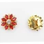 Vỏ nút kim cương giả SMILE, Bộ nắp nút hợp kim đính đá, Phụ kiện DIY sáng tạo Hộp nút áo sơ mi cho nam nữ