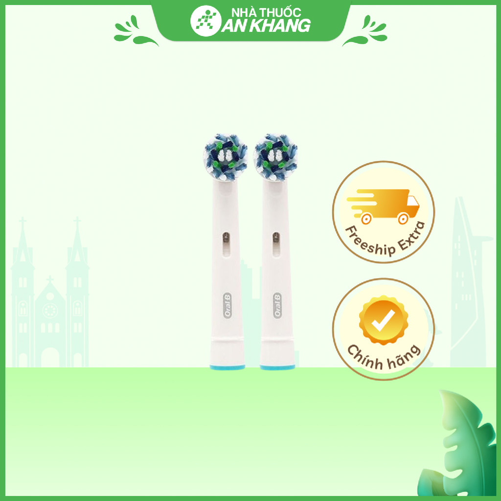 Đầu bàn chải điện Oral-B Cross Action EB50 hộp 2 cái