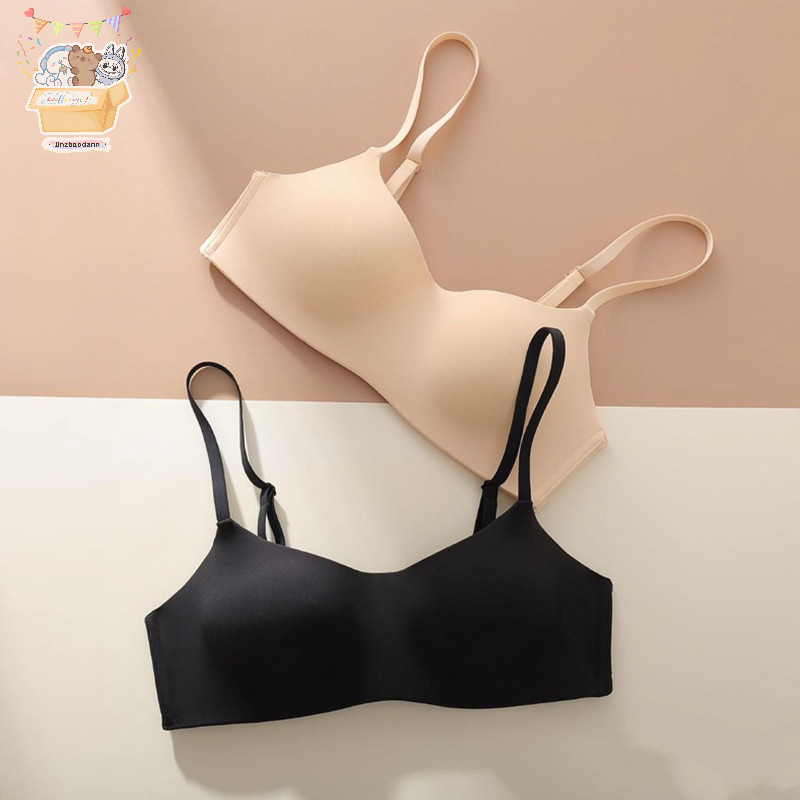 KXH Áo Ngực Liền Mạch Nữ Ngực Nhỏ Tập Hợp Push Up Bralette Đồ Lót ELWW