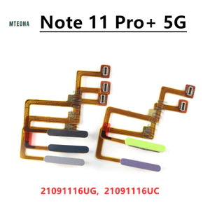 Dành Cho Xiaomi Redmi Note 11 Pro Plus 5G Cảm Biến Vân Tay Cáp Mềm Nhận Dạng Nút Điện Thoại Di Động Phần 21091116UG,