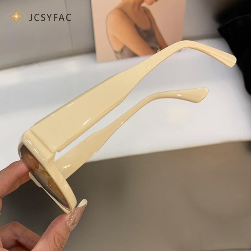 Jcsyfac Thời Trang Vintage Khung Hình Bầu Dục Kính Mát UV400 Chống Nắng Cho Nữ Retro Full Khung Du Lịch Ngoài Trời Phong Cách Ngọt Ngào Hợp Thời Trang Kính Chống Nắng Mới