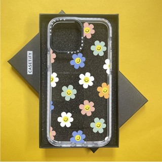 CASETiFY X Happy Daisies Ốp lưng Acrylic cứng hút từ tính cho Apple IPhone 12 13 14 15 16 Pro Max Plus có hộp