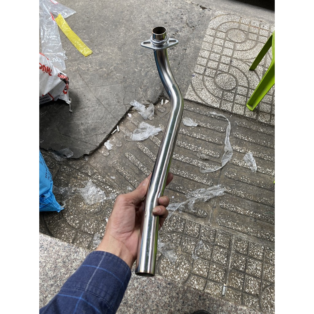 [HCM] Cổ pô INOX 304 gắn PÔ ZIN ĐI PXL- 62zz phi 32X1.5 li cho SIRIUS ...