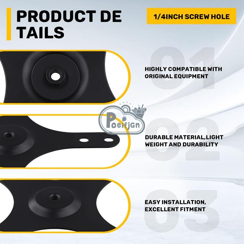 Màn Hình Di Động Gắn Giá Đỡ Tấm VESA 1 / 4 Inch Vít Lỗ Đến 100x100mm 75x75mm, M4 Vít Bộ Giá Đỡ Treo Tường
