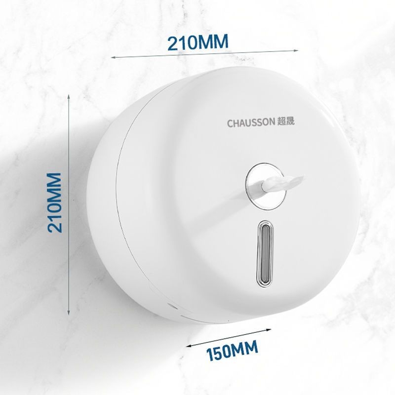 Dung Tích Lớn Phòng Tắm Lớn Cuộn Hộp Giấy Nhà Vệ Sinh Khách Sạn Cuộn Lớn Hộp Giấy Đựng Khăn Giấy Chống Thấm Nước Trung Tâm Phòng Tắm Phụ Kiện Nhà Vệ Sinh Cuộn Giá Đỡ