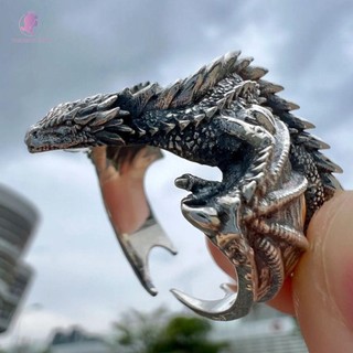 resource limit TÀI NGUYÊN GIỚI HẠN Nhẫn Cánh Pterosaur, Nhẫn Rồng Phong Cách Punk Có Thể Điều Chỉnh, Thời Trang Vintage Gothic Retro Nhẫn Rồng Đen Quà Tặng Tiệc