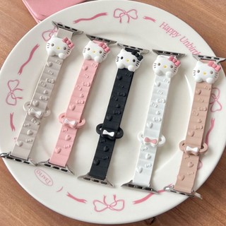 Dây đeo Iwatch Thích hợp cho S10 9 8 7 ultra 6 5 SE 4 Dây đeo silicon từ tính 38mm40mm41mm42mm44mm45mm46mm49mm