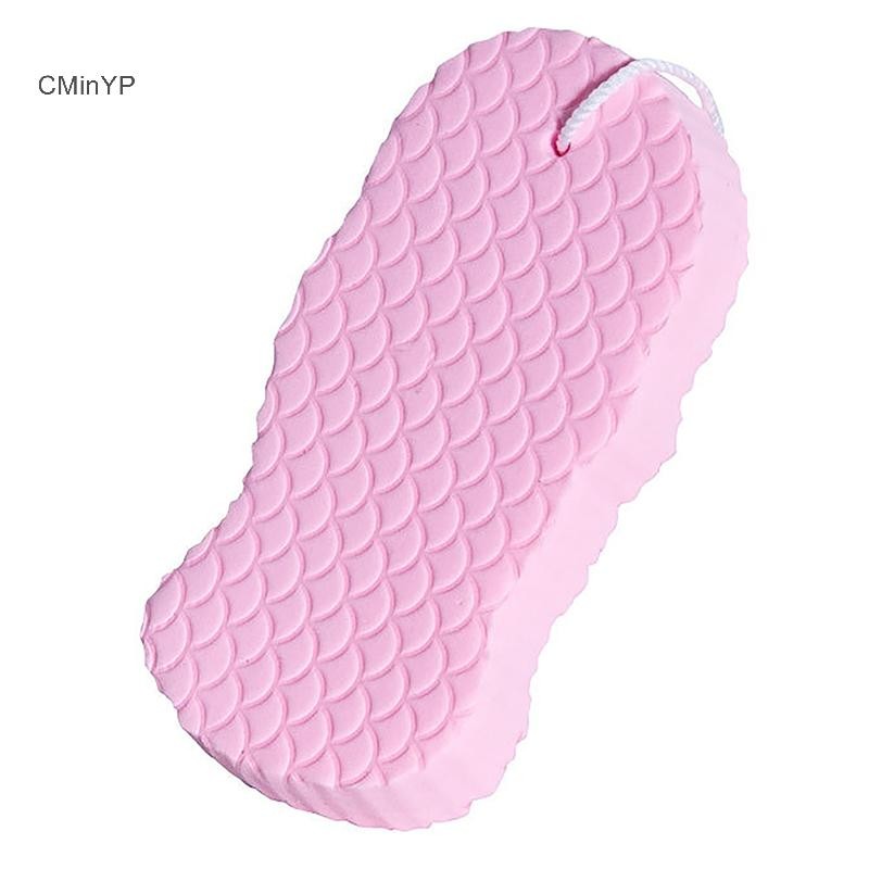 Cminyp Home Sponge Body Scrubber Tắm Tẩy Tế Bào Chết Chà Tắm Bàn Chải Làm Sạch Da Toàn Thân Vinh Quang
