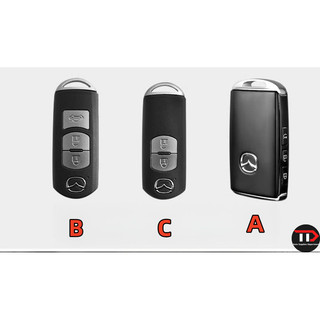 Vỏ bảo vệ chìa khóa ô tô bằng da thật Mazda Thích hợp cho Atz CX-8 Angksella CX-4 CX-5