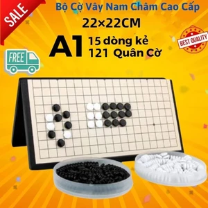 Bộ cờ vây nam châm cao cấp, kiêm cờ ca-rô chính hãng SUNND
