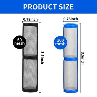 🔥Bộ 12 Máy Phun Sơn Không Khí Lọc Đa Dạng 390 395 490 495 595 Máy Bơm Đa Dạng Lọc 246384 60mesh và 246382 Phụ kiện phun 100Mesh