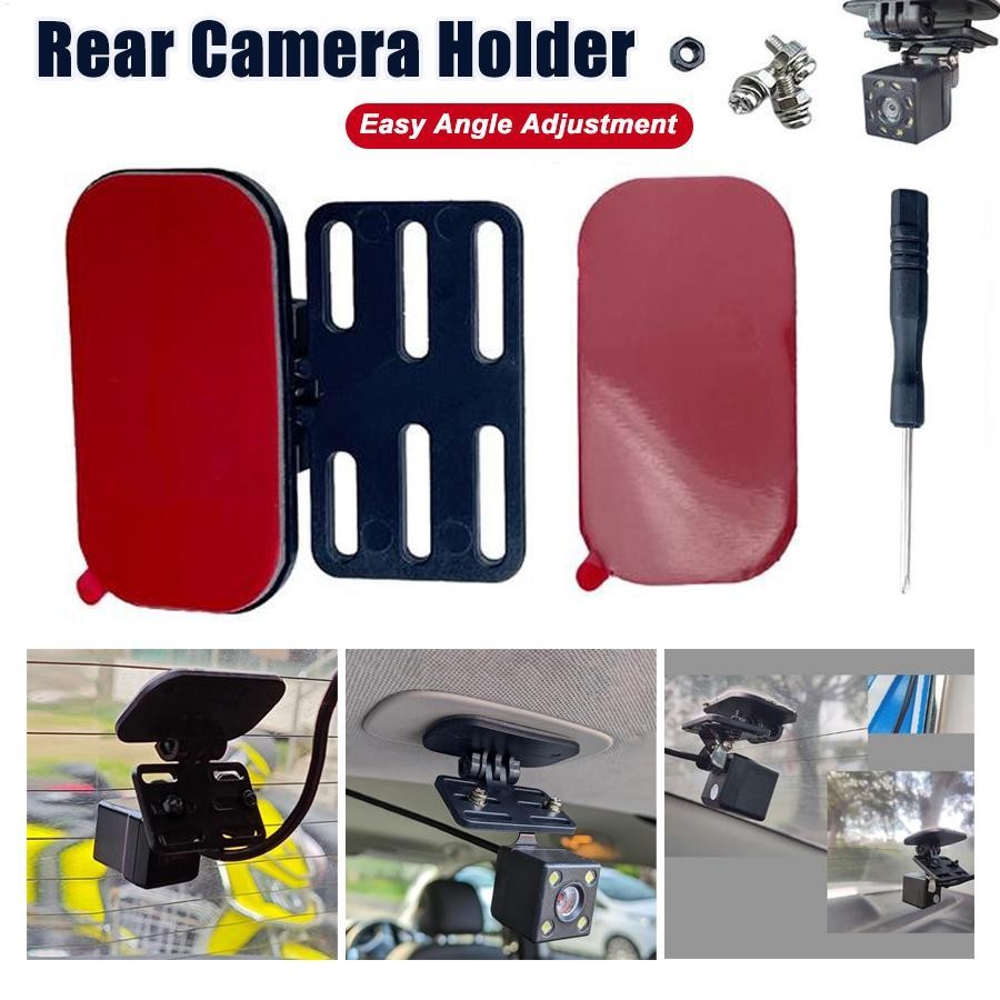 Cửa Sổ Phía Sau Camera Gắn Dash Cam Chân Đế Gắn Camera Cho Xe Phía Sau Kính Chắn Gió Dự Phòng Giá Đỡ Camera pomervn