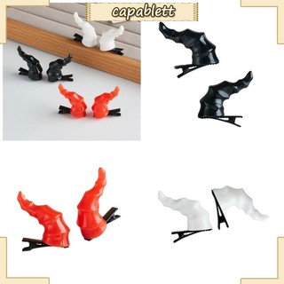 Capa Quỷ Mini Rồng Sừng Kẹp Tóc Halloween Cosplay Hóa Trang Mũ
