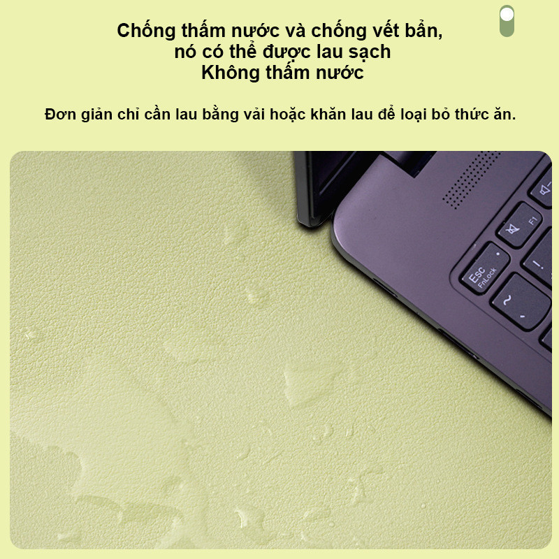Tấm Trải Bàn Da PU Miếng Lót Bàn Học Chống Thấm,Đệm Laptop Pad Chuột,thảm bảo vệ