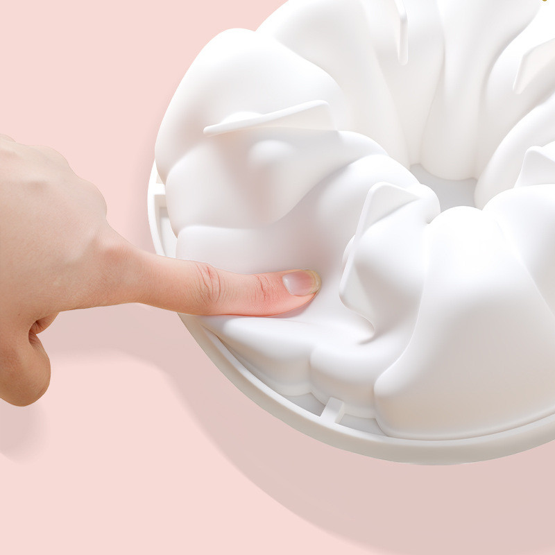 Một khoang Mousse Bánh Series Khuôn Silicon Món Tráng Miệng Pháp Khuôn Socola DIY Khuôn Nướng Bánh