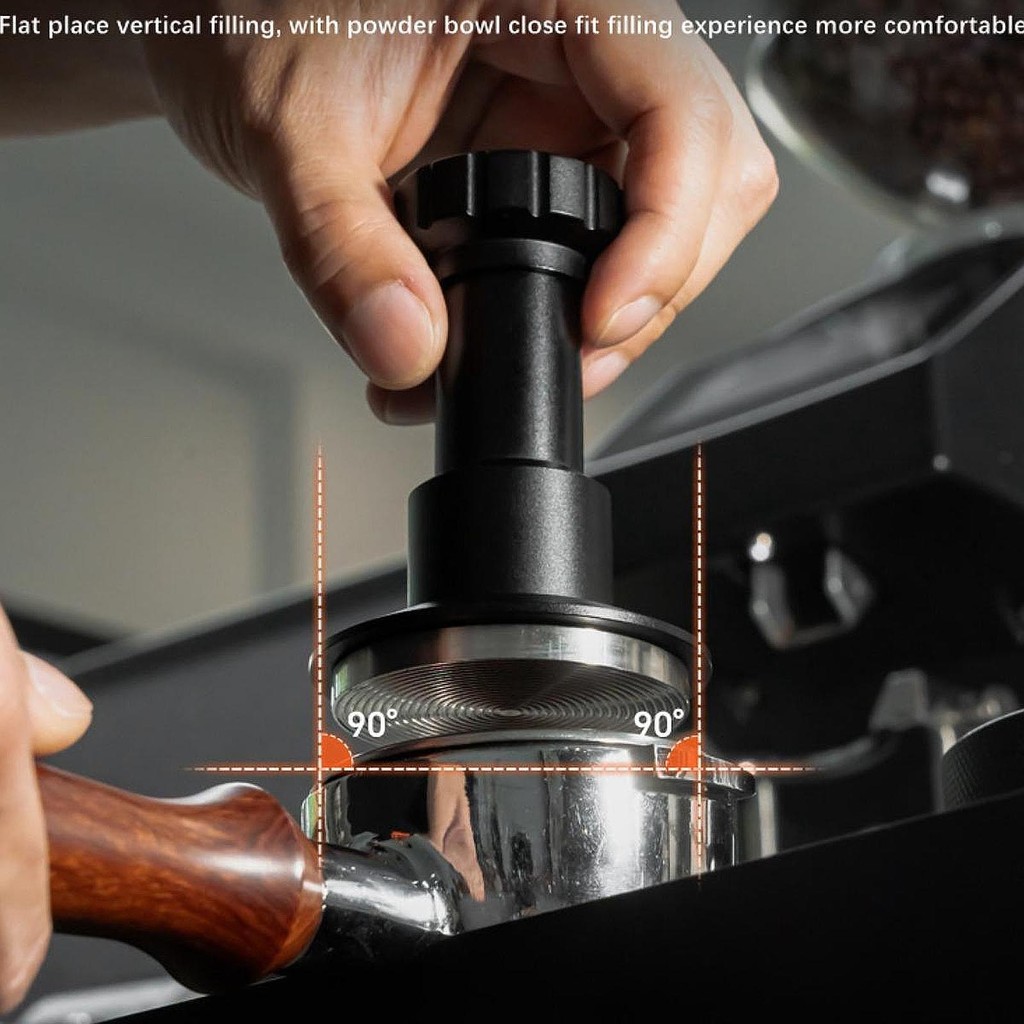 Dụng cụ ép tay Espresso Áp suất không đổi Đế phẳng Dụng cụ ép chuyên nghiệp