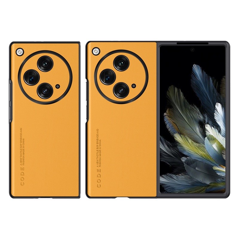 Ốp Da Cho OPPO Find N3 / N3 Flip / N2 / N2 Flip Chống Sốc Sang Trọng Matte PU Cover Business Case
