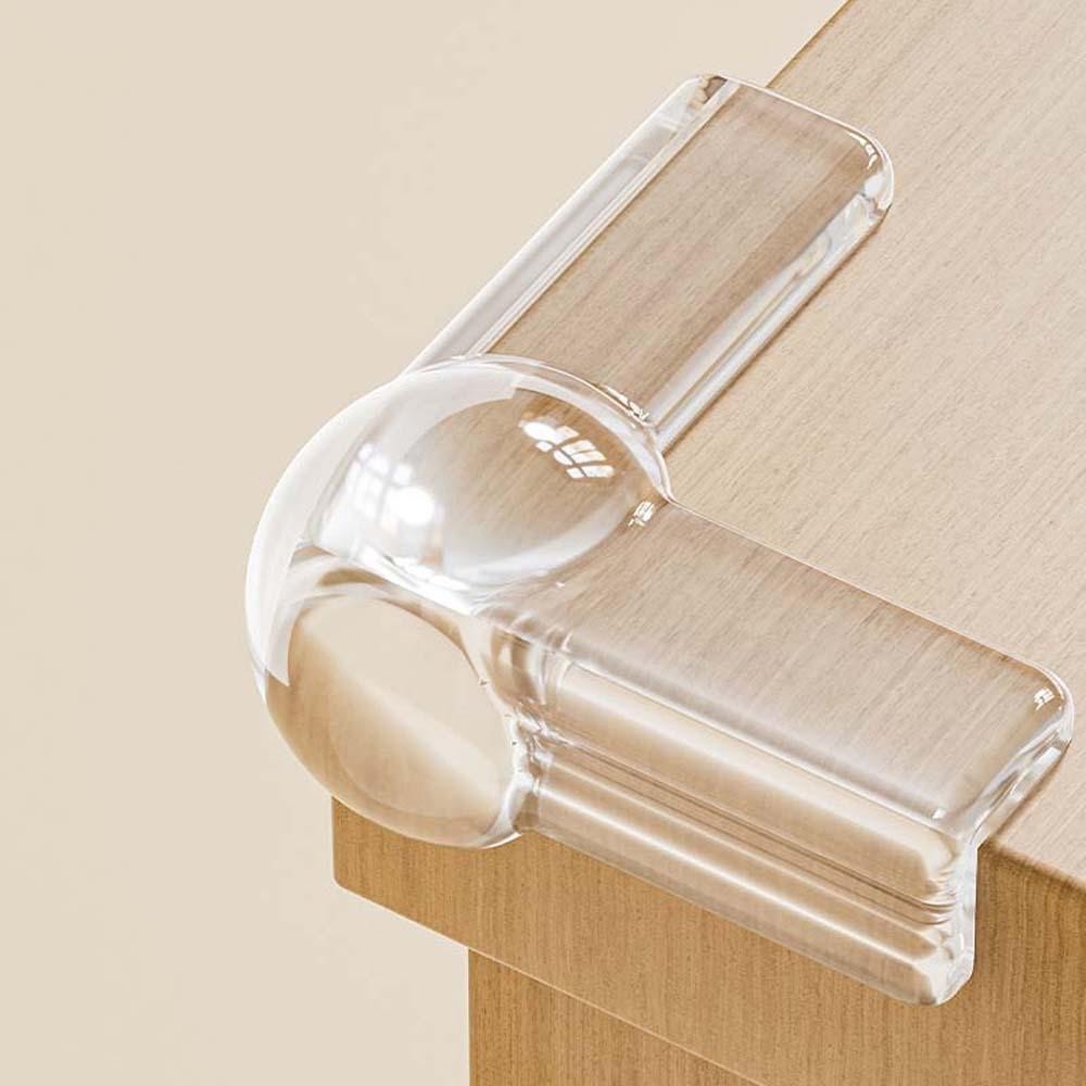 PRICH5K 12 Cái / bộ Góc Bảo Vệ Chống Va Chạm Màu Đen Chống Thấm Nước Trẻ Em