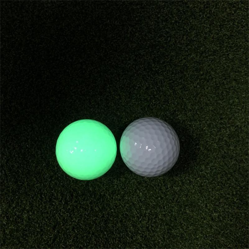 Bóng LED Golf Dạ Quang Phát Sáng Bóng Golf Flourescent Lâu Dài Bóng Dạ Quang Phát Sáng Trong Bóng Tối Để Tập Đêm
