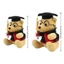 EDIWANY Bác Sĩ Gấu Sang Trọng Đồ Chơi, 18 / 23cm Kính Gấu Hoạt Hình Gấu Đáng Yêu, Gấu Dễ Thương Động Vật Búp Bê Sinh Viên