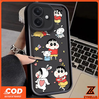 Ốp Lưng Cho OPPO Reno 14F Reno 14 Pro Reno 13F Reno12 F Reno 12 Reno12 Pro Reno11 F Reno 11 Reno 10 Reno 8T Reno 8Z 5G Reno7 Reno8 Reno4 Reno5 Bút Chì Dễ Thương Shin-chan TPU Chống Sốc Ph
