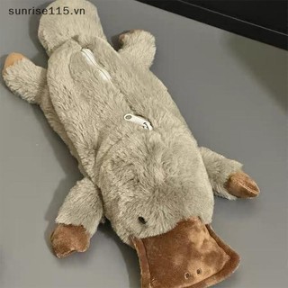 Ssvn Hộp đựng bút chì Platypus dễ thương Túi đựng mỹ phẩm Túi đựng bút sang trọng Dung tích lớn Đồ dùng học tập Hộp văn phòng phẩm Túi lưu trữ máy tính để bàn.