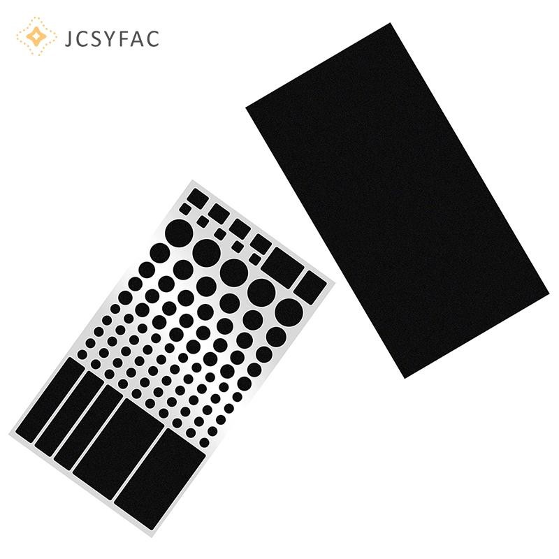 Jcsyfac Tự Động LED Blackout Dán Dán Làm mờ Ánh Sáng Chặn Miếng Dán Cho Điện Tử Mới
