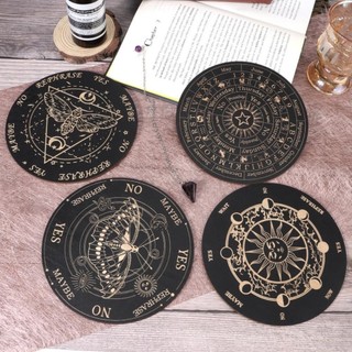 ESSENCEH Star Pendulum Board, Magics Thiền Phù thủy Altar Cung cấp Bảng bói toán Dowsing, Bảng quyết định siêu hình Bảng tin