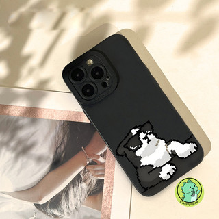 Ốp Điện Thoại Pixel Mèo Meme Ngộ nghĩnh Cho Poco X7 X6 5G X5 Pro X4 X3 NFC F6 F5 5G F4 GT F3 GT F2 M6 M5s M4 M3 Pro C65 C61 C55 C31 C3 4G Vỏ Bảo Vệ Ống Kính Mờ Dễ Thương Vỏ mềm