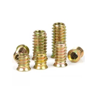 ((LXY) Ốc cấy ren, SÒ CẤY CÓ TAI - TÁN CẤY CÓ VÀNH，Sò sắt cấy gỗ tán cấy gỗ M6 / M8 / M10 (RM-VN-1)