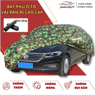 Bạt phủ xe ô tô MITSUBISHI Mirage, XpanDer,Atrage,Pajero ,Triton,Outlander-vải dù rằn ri cao cấp,có khoá kéo cánh cửa