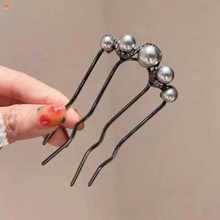 Kẹp Tóc Hình Chữ U Cho Nữ Với Thiết Kế Ngọc Trai và DIY Phụ Kiện Tạo Kiểu Tóc