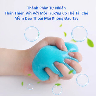 Gel Vệ Sinh Bàn Phím Super Clearning The Keyboard ( Gel Silicon Lấy Bụi Làm Sạch Ô Tô Slime Vệ Sinh Bàn Phím ) ALINE