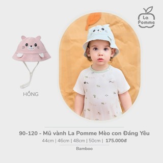 La pomme Mũ vành La Pomme Mèo con Đáng Yêu - cho bé T6.0