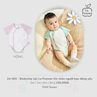 La Pomme SS25 body chip cộc nhiều mẫu 0m-9m T6.0