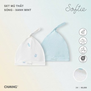 Chaang SS2025 Set mũ thắt Sóng - cho bé T6.0