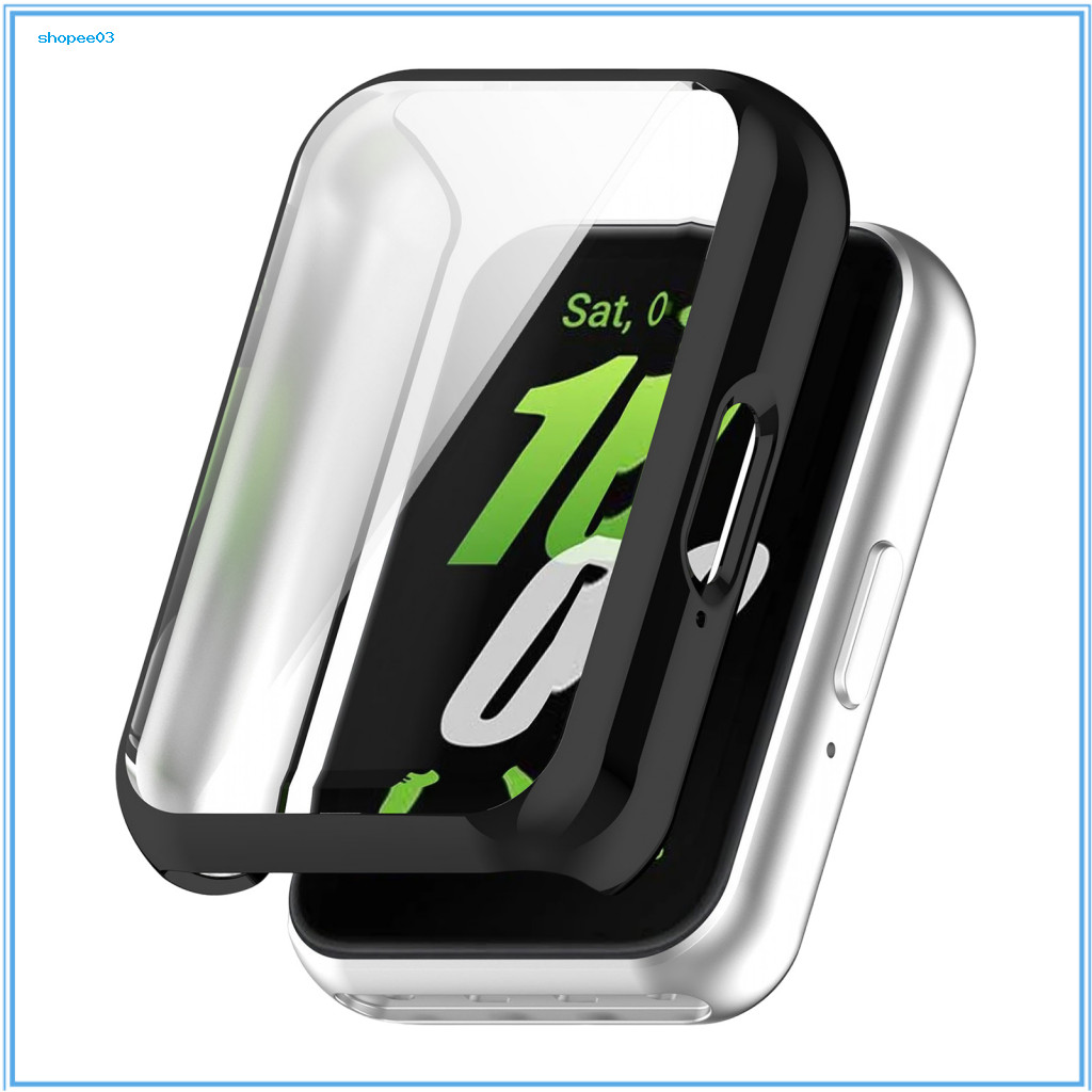 [Ky] Vỏ đồng hồ Tpu bảo vệ màn hình đồng hồ thông minh Tpu siêu bền cho Samsung Galaxy Fit 3 Chống trầy xước Dễ dàng cài đặt Chống va đập