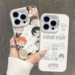 Ốp Lưng Điện Thoại Samsung Galaxy A55 A15 A54 A14 A35 A12 A05 A34 A71 A52 A52S A32 A50 A50S A30S Bao Anime Họa Tiết Nhân Vật Hoạt Hình Bóng Chuyền Haikyuu Laser IMD