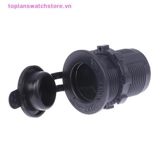Toplanswatchstore 12V-24V Ổ cắm điện ô tô chống nước Ổ cắm thụ thể Phụ kiện ô tô cho ô tô Thuyền xe máy VN