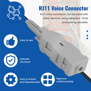 10 Cái 110 Kiểm Tra Rj11 Đầu Nối Giọng Nói Mdf Kiểm Tra Điện Thoại Giọng Nói Cho Mô Đun Krone Bảng Miếng Dán