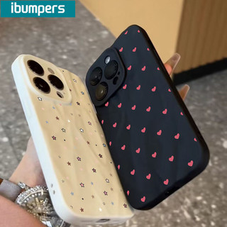 ibumpers Ốp Lưng IPhone Love Star In Hình Thời Trang Đơn Giản Cho IPhone 16 15 14 12 13 11 Pro Max IP 7 8 Plus X XS XR Ốp Điện Thoại Silicon Mềm Chống Sốc Mỏng