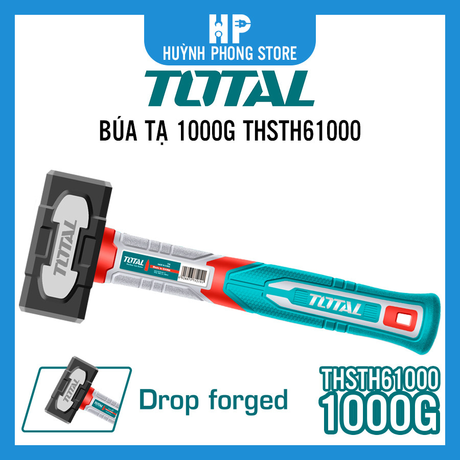 Búa tạ Total, đầu búa rèn thả, tay cầm sợi thủy tinh | Shopee Việt Nam