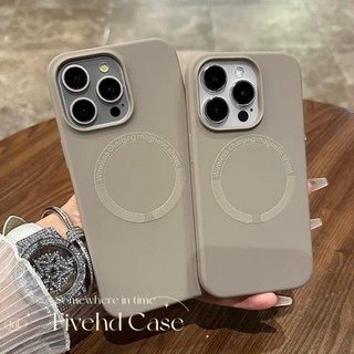 Ốp điện thoại từ tính Silicon lỏng cho iPhone 11 15 14 13 12 Pro Xs Max Sạc không dây Vỏ điện thoại di động Vỏ điện thoại Vỏ bảo vệ mềm chống sốc