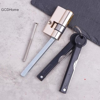 Xi lanh khóa vân tay tự động bằng đồng Gcdhome có đuôi C-Class Khóa cửa chống trộm khẩn cấp HOT