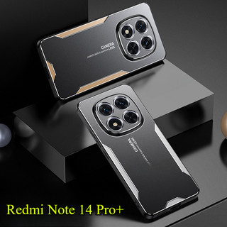 Ốp điện thoại cho Redmi Note 14 Pro + 15 Pro + Note14 Note15 Pro + 4G 5G Vỏ bảo vệ ống kính kim loại mờ thả bền bỉ Vỏ bảo vệ chống sốc và chống rơi