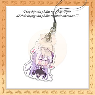 (MÓC TREO) Dây treo điện thoại in hình Game Blue Archive mica acrylic dây móc khóa tiện lợi xinh xắn
