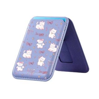 Màu Hồng Dễ Thương Họa Tiết Động Vật Ví Cho iPhone 16 15 14 13 12 pro Max 16Plus Thẻ Điện Thoại Cho Ốp Lưng Bỏ Túi Bao
