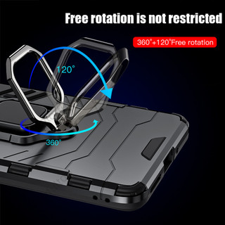 Vỏ Redmi Note 14 Pro + 5G Cho Xiaomi Redmi Note 14 Pro Plus + Note14 Note14Pro 4G 5G 2025 Vỏ Điện Thoại Chống Sốc 3D Armor Thời Trang Ốp Lưng Cứng Giá Đỡ Stent Ốp Lưng