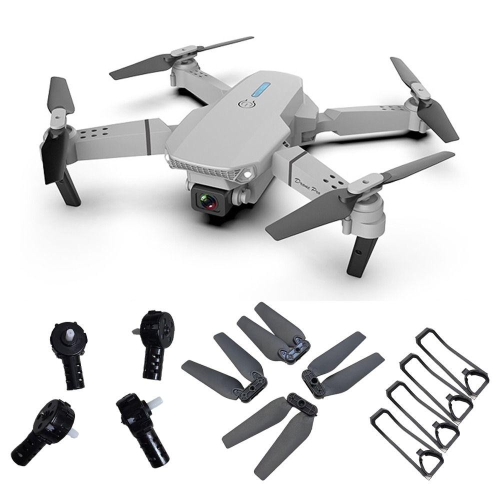 CATIYAHA Drone Nhựa RC 4 Động Cơ, Dễ Dàng Lắp Đặt với Bảo Vệ Tai Nạn cho E88 & E88Pro